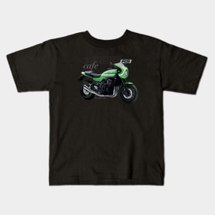 Kawasaki Z900RS Cafe 18 green, sa Kids T-Shirt